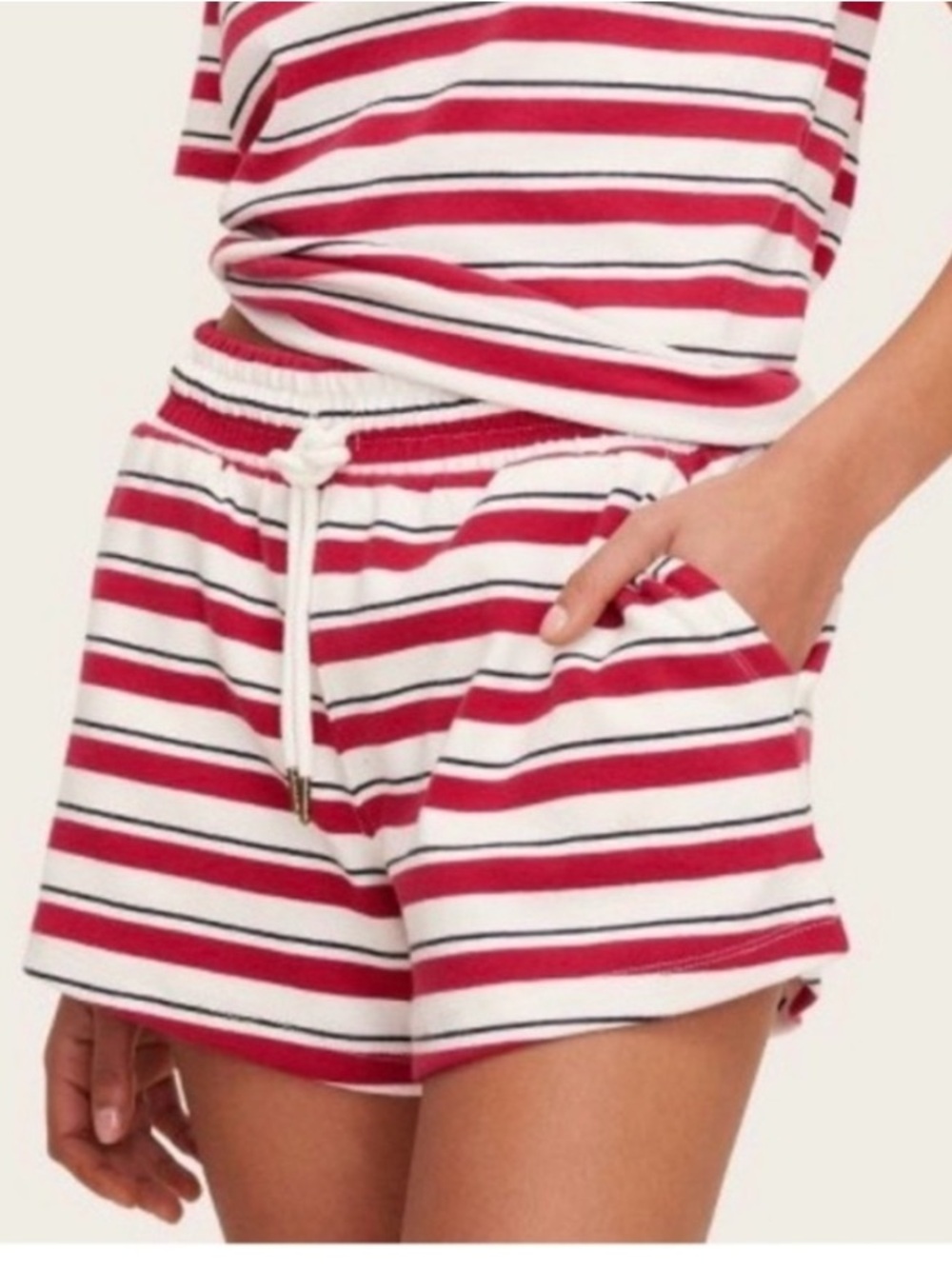 PARKE x Target red stripe shorts NWT size small NEW